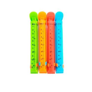 Imagem de Kit 4 Lacres Vedadores Para Embalagem Prendedor Alimentos - Dap