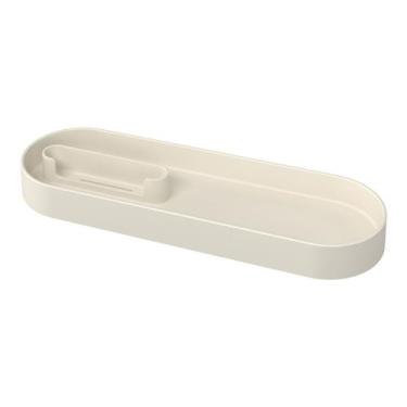 Imagem de Bandeja para Banheiro com Porta Celular Coza Serene Light Gray