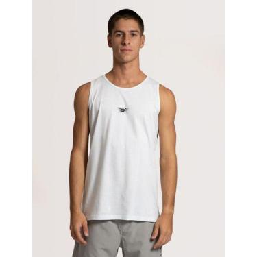 Imagem de Camiseta Regata Hang Loose Silk Delay Original Verão 2024/25, Branco, 