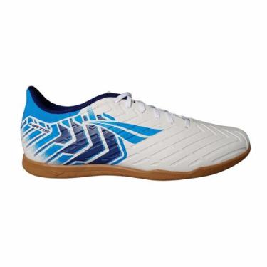 Imagem de Chuteira Profissional Adulto Penalty Matis Y-3 Salao Futsal, Branco, 3