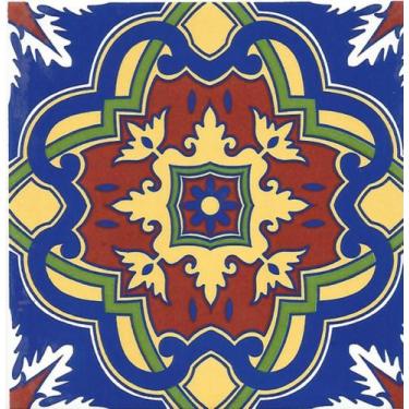 Imagem de Azulejos Decorativo Colonial Plus kit com 12 peças  - Eliane 