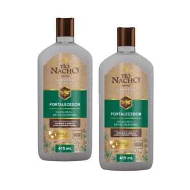 Imagem de Kit C2 Shampoo Antiqueda Fortalecedor 415ml  Tío Nacho - Balai