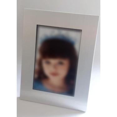 Imagem de Porta Retrato Alumínio para Fotos tamanho 10x15cm - TAIMES
