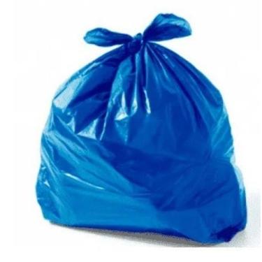 Imagem de Sacos para lixo de 100 litros com 50 unidades - PPP Comércio, Azul