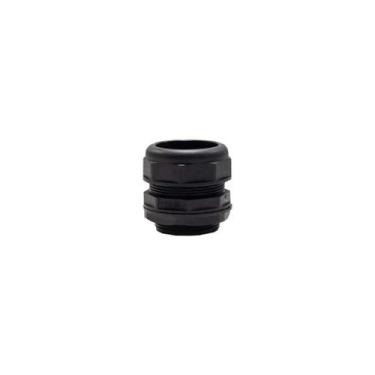Imagem de Conector Poliamida Reto PG29 Para Mangueira 1 Preto - UP Electonic - U
