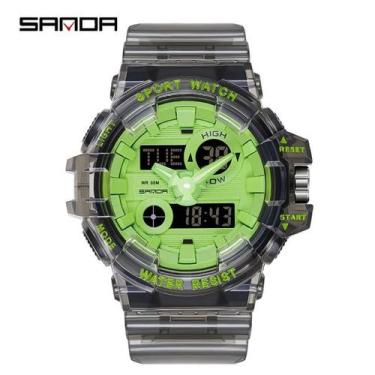 Imagem de Relógio de quartzo estilo G masculino, marca top, esporte, militar, LE