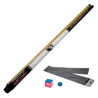 Imagem de Taco de Sinuca Oficial do Vasco V4 Desmontável Tacos Brasil