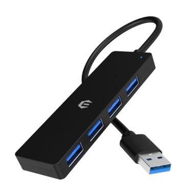 Imagem de Hub USB, adaptador multiportas Tymyp USB 3.0 de 4 portas, para Mac Pro/Air, iMac Pro, Mac Mini/Pro, Dell, HP, Surface Pro, Notebook PC, Tesla Model 3