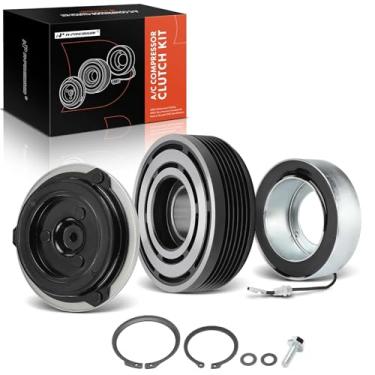 Imagem de A-Premium Kit de embreagem de compressor de ar condicionado compatível com BMW E70 Series X5 2007-2010, X3/X6 2008-2010, 3.0L