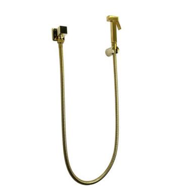 Imagem de Ducha Higiênica 1/4 De Volta Slim Dourado - SAMER