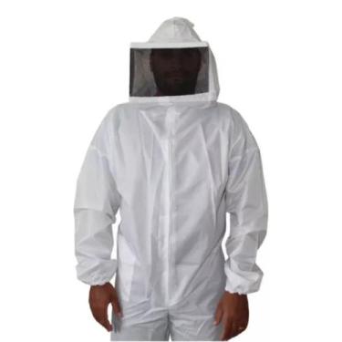 Imagem de Macacão Apicultor Para Tirar Mel Abelha C Mascara - Império