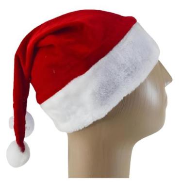 Imagem de Touca gorro de natal barba com elástico do papai noel - RIO MASTER, Ún