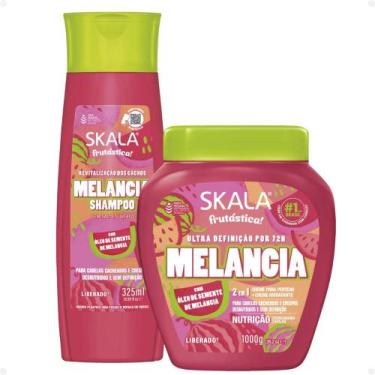 Imagem de Kit Skala Melancia: Shampoo e Creme de tratamento 
