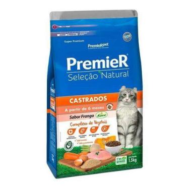 Imagem de Premier sn gatos adultos castrados 1.5kg
