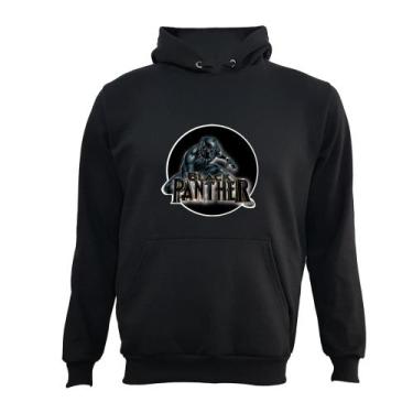 Imagem de Blusa De Moletom Pantera Negra Filme Adulto E Infantil Edição Limitada