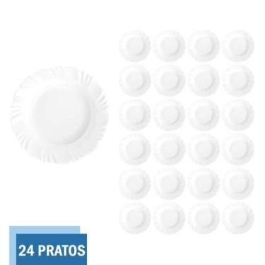 Imagem de Prato Temperado 23cm Fundo Pétala Refeição Duralex - 24 Unid - NADIR F