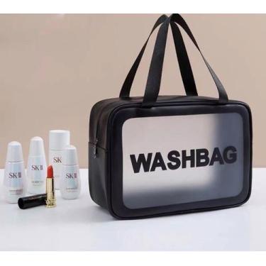 Imagem de Necessaire Com 2 Alças Impermeável Organizador Washbag NS-3356 - Novo 