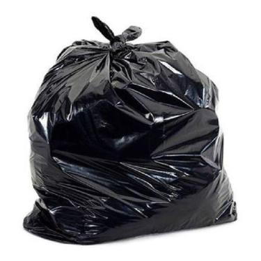 Imagem de 100 Sacos De Lixo Entulho Preto 0,28x0,50x0,10 Resistente - HIGIPACK