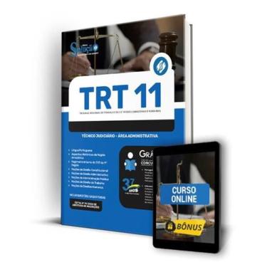 Imagem de Apostila TRT 11 - Técnico Judiciário - Área Administrativa - Editora S