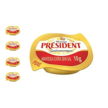 Imagem de Manteiga Président Blister Sache Sem sal 12 unidades - President