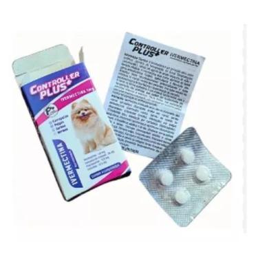 Imagem de Antipulgas e Carrapatos Plus - 4 Comprimidos para Cães de Até 5kg - Vi