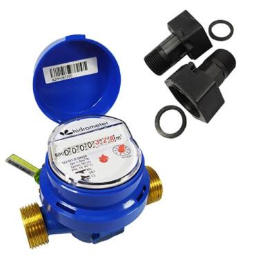 Imagem de Hidrômetro Medidor Unijato 3/4" DN20 -Hidrometer - Qmax. 3m³/h QN 1,5m