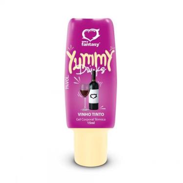 Imagem de Gel Corporal Térmico 15ml - Yummy - Sexy Fantasy, Vinho Tinto