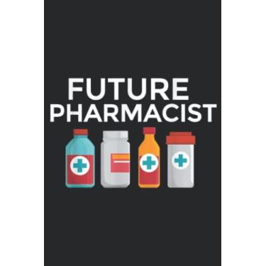 Imagem de Future Pharmacist PharmD Student White Coat Ceremony Gift: Daily Planner Notepad To Do Schedule, Medium 6x9 Inches, 120 Pages, Printed Cover
