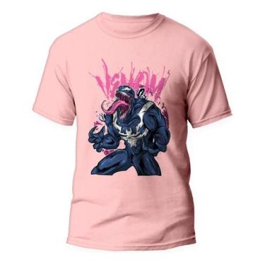 Imagem de Camiseta Venom Homem Aranha Camisa 100% Algodão - Kamisetas Otaku, Ros