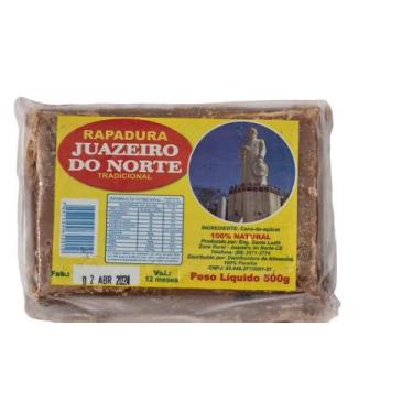 Imagem de Rapadura Juazeiro do Norte Trad. Embalagem 500 gr.