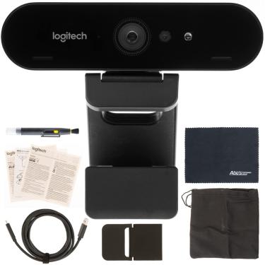 Imagem de Webcam Logitech brio uhd 4K 960-001105 com RightLight 3 e hdr