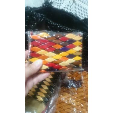 Imagem de Portaniquel Artesanal Em Madeira Colorida Envernizada - Samba de Rua B