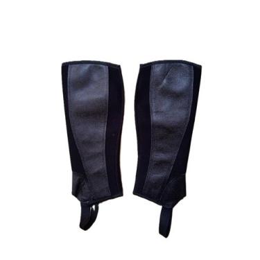 Imagem de Perneira proteção neoprene cavalgada hipismo montaria trabalho proteçã