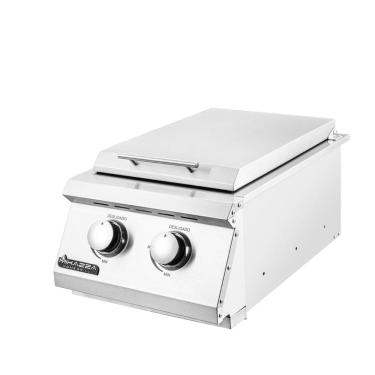 Imagem de Rangetop 02 Bocas Embutir Mikazza TOP 2 - Natural