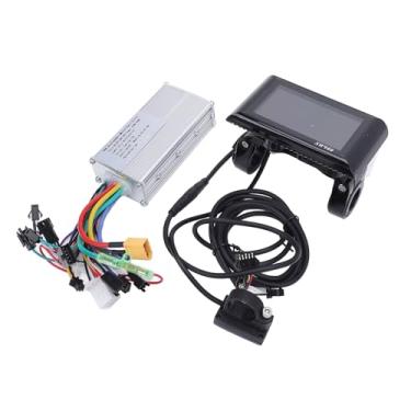 Imagem de Controlador de motor de bicicleta elétrica 36V 48V 60V 450W 500W, painel de exibição LCD SW900 Kit de controlador sem escova com visor LCD claro e controle de velocidade preciso