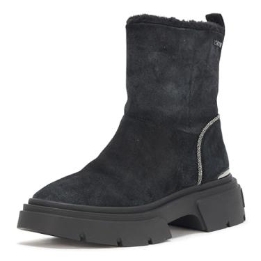 Imagem de DKNY Bota feminina Frankie Slip on Fashion, Preto, 36