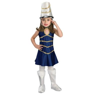 Imagem de Fantasia infantil de soldado de Natal para meninas