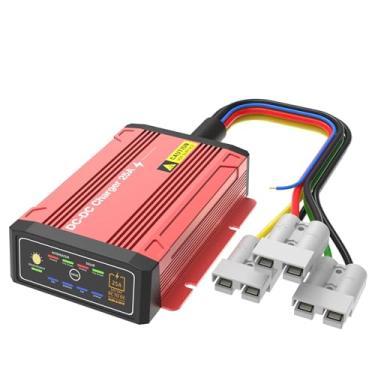 Imagem de Carregador DCDC à prova d'água com MPPT para carregador de bateria 12V 25A LiFePO4, chumbo-ácido, SLA, Gel, AGM, Cal, DC para DC com Anderson