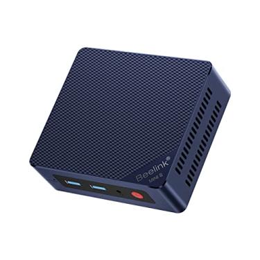 Imagem de Beelink Mini PC, Mini computador Mini S13 Intel Twin Lake N150 (até 3,6 GHz), computadores de mesa 16G DDR4 RAM 500G PCIe3.0 SSD, PC pequeno 4K UHD Dual HDMI/Wifi6/BT5.2 para