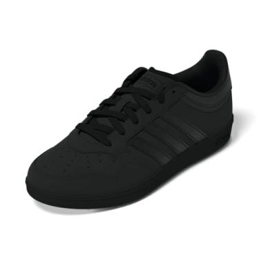Imagem de adidas Tênis de basquete unissex adulto Hoops 4.0, Preto/Preto/Branco, 14 Women/13 Men