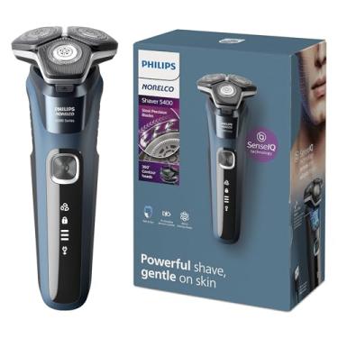 Imagem de Philips Norelco Shaver 5400, barbeador recarregável a seco e molhado com aparador pop-up, S5880/81