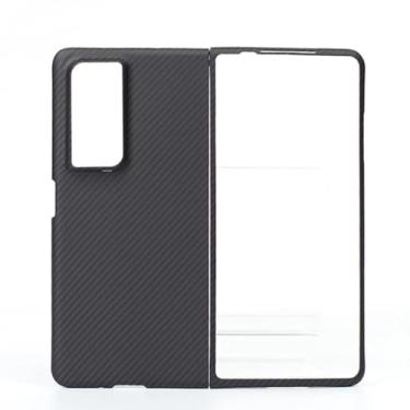 Imagem de waillynice Capa de fibra de carbono real para Honor Magic V2, capa ultrafina de fibra de aramida anti-queda para Honor Magic V2 RSR Capa Magic Vs2 (600D (Big) 6, Magic V2 RSR)