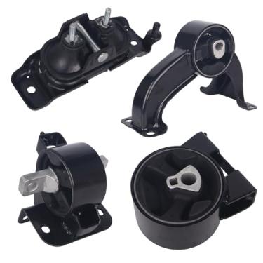 Imagem de KUSATEC Conjunto de montagem de motor e transmissão de 4 peças compatível com Volkswagen Routan 2009 2010; Dodge Grand Caravan/Chrysler Town & Country 2008 2009 2010, substituição para A5654 A5525