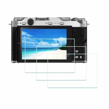 Imagem de ULBTER Protetor de tela para câmera Fujifilm X-M5 Fuji XM5, vidro temperado 0,3 mm, dureza 9H, antiarranhões, impressões digitais, antibolhas e poeira [3 unidades]