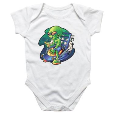Imagem de Body intantil Alien relaxando de ferias - Alearts, P