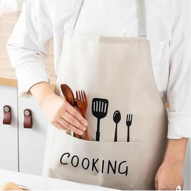 Imagem de Avental Impermeável Chef Cozinha Unisex - Shark Blue