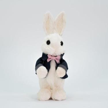 Imagem de Coelho De Páscoa Enfeite Decoração Coelhinho 20cm - Genérico