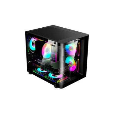 Imagem de Gabinete Gamer RODAN Vidro Curvo CLANM