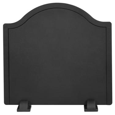 Imagem de Permade Firebacks Para Lareira - Fireback De Ferro Com Pés, Refletor De Calor Para Lareira, Placas Traseiras Para Lareira, Material Resistente Ao Calor Com Aparência Minimalista Para Proteção De Pare