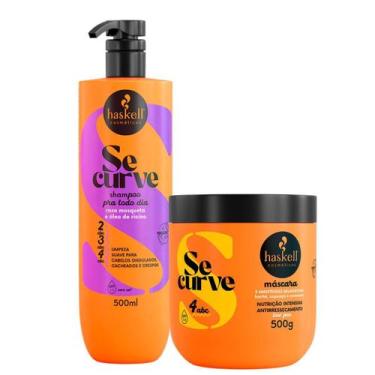 Imagem de Se Curve Haskell Shampoo e Másc 500g 3 Manteigas 4 abc Low